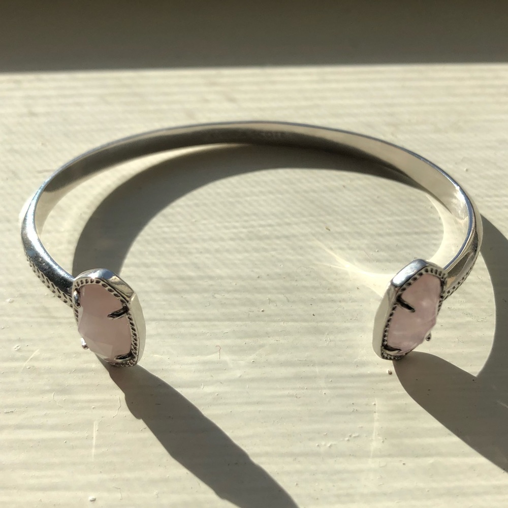 Kendra Scott Rose Quartz cuff
